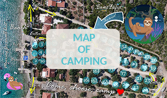 Map of camping
